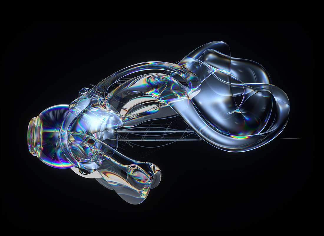 Glass abstract