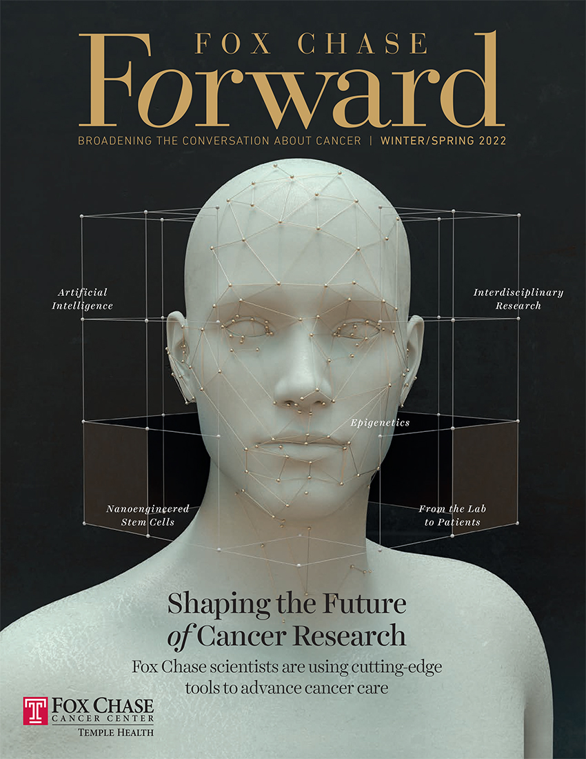 AI and cancer - Fox Chase Forward magazine