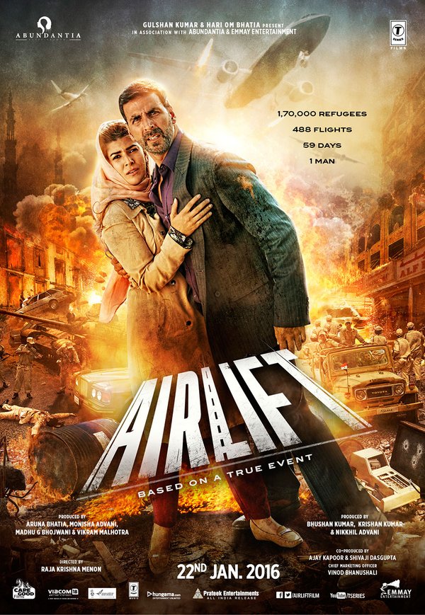 Airlift Movie Poster - Bollywood